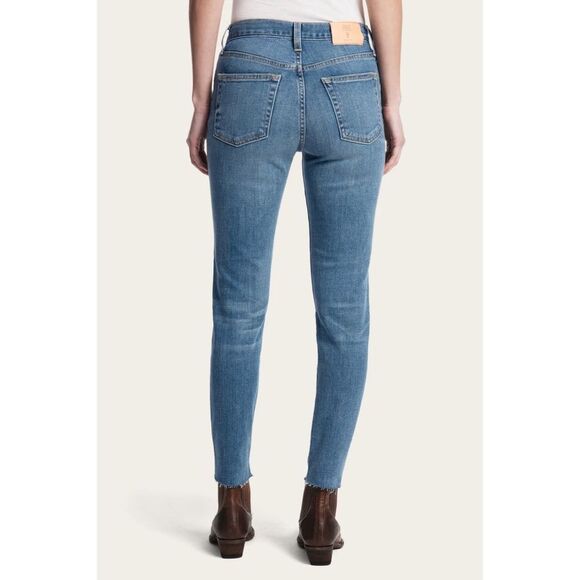 Frye raw hem sienna skinny jeans size 26‎ - Picture 3 of 12